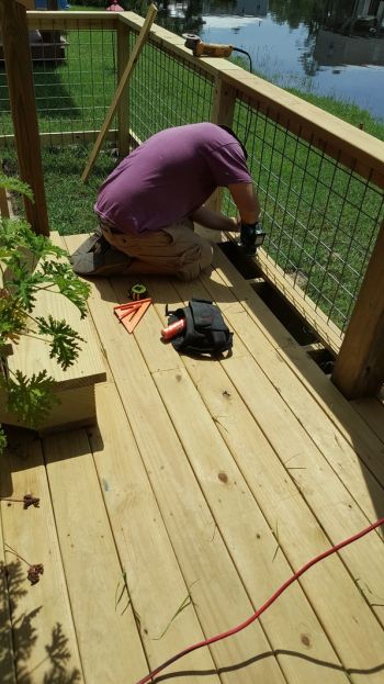 Deck building in Gulfport, MS by Ambrose Construction, LLC